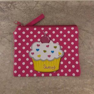 3/$12 IQ USA Cupcake Wristlet